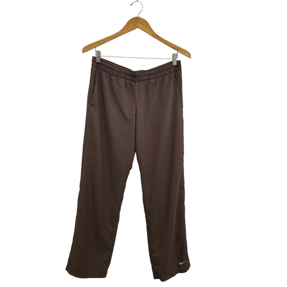 Nike 90's Vintage Brown Straight Leg Track Pants Size Small - Picture 2 of 11